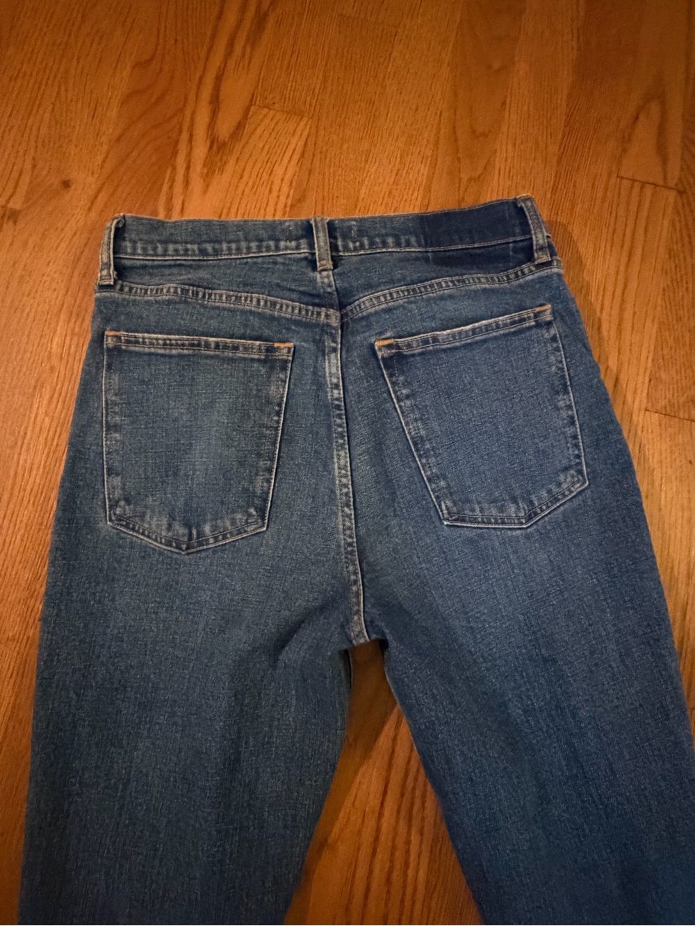 Abercrombie & Fitch Women’s Distressed Skinny Jeans in Blue - Picture 5 of 6